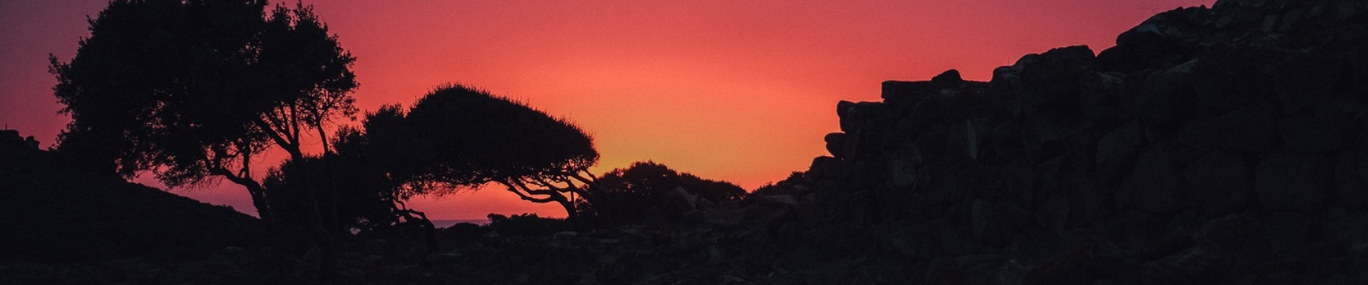 Tramonto dal Nuraghe Seruci